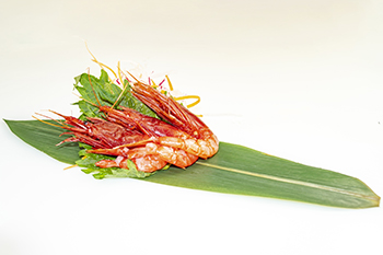 Sashimi gambero rosso