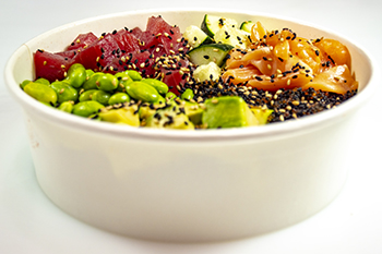 Poke mix salmone e tonno